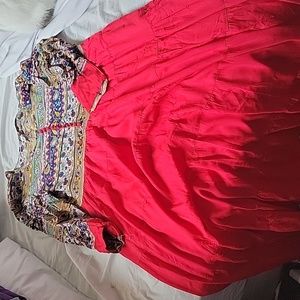 Indian dress kurti with a beautiful flare